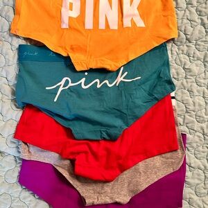 Lot of 5 Pink boy boxers